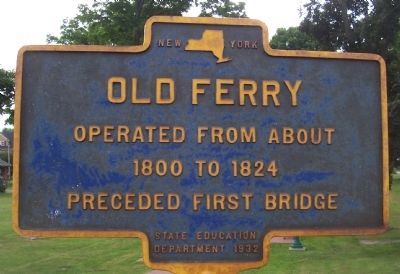 Old Ferry Marker image. Click for full size.