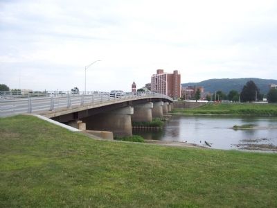 Chemung River where Old Ferry operated. Click for full size. Chemung River where Old Ferry operated image. Click for full size.