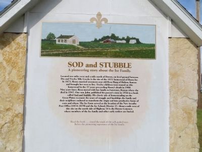 Sod and Stubble Marker. Click for full size. Sod and Stubble Marker image. Click for full size.