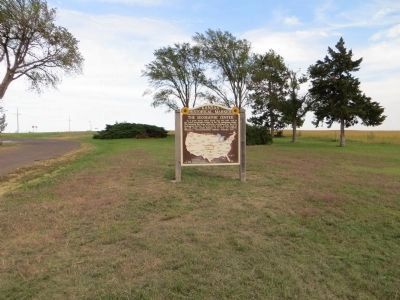 The Geographic Center Marker. Click for full size. The Geographic Center Marker image. Click for full size.
