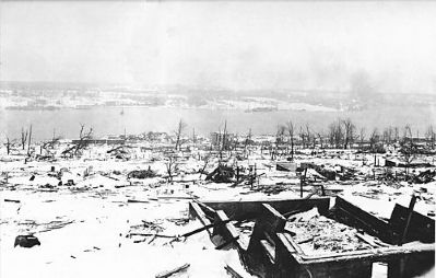 Aftermath of the explosion image. Click for full size.