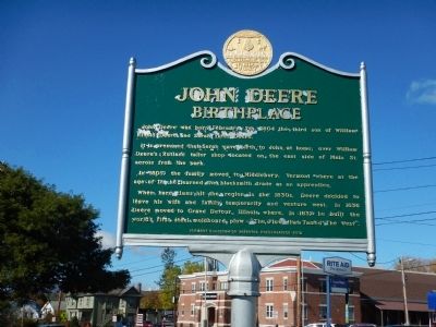 John Deere Marker. Click for full size. John Deere Marker image. Click for full size.
