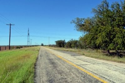 View to Northwest Along FM 1086 image. Click for full size.
