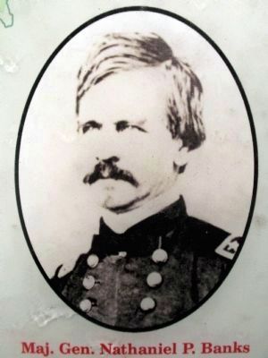 Major General Nathaniel P. Banks image. Click for full size.