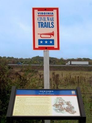 Newtown Marker. Click for full size. Newtown Marker image. Click for full size.