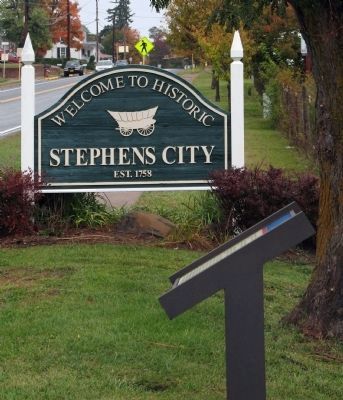 Welcome to Stephens City, Established 1758 image. Click for full size.