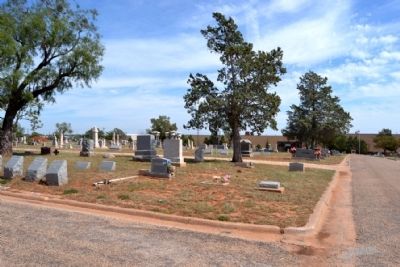 Masonic Section of Abilene Municipal Cemetery image. Click for full size.