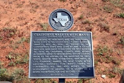 Claiborne Walker Merchant Marker. Click for full size. Claiborne Walker Merchant Marker image. Click for full size.