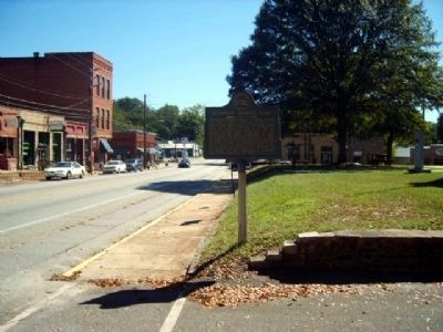 Governor Gilmer’s Home Marker. Click for full size. Governor Gilmer’s Home Marker image. Click for full size.