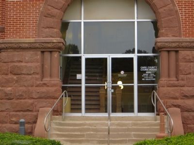 Cass County Courthouse image. Click for full size.