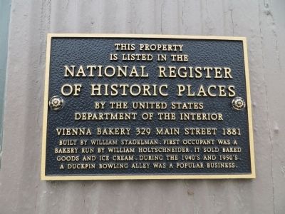 Vienna Bakery Marker image. Click for full size.