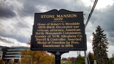 Stone Mansion Marker image. Click for full size.