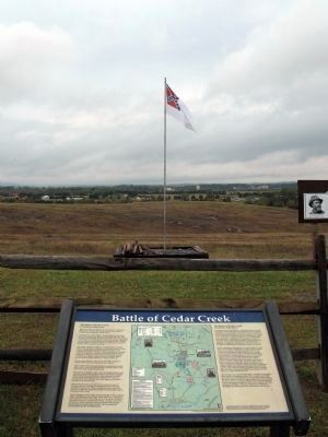 Battle of Cedar Creek Marker image. Click for full size.