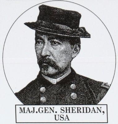 Major General Philip Sheridan<br>USA image. Click for full size.