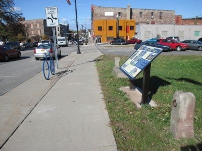 Hitching Posts Marker. Click for full size. Hitching Posts Marker image. Click for full size.