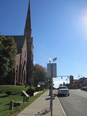 Hitching Posts Marker. Click for full size. Hitching Posts Marker image. Click for full size.