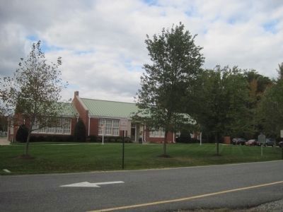 Stafford Training School and Marker image. Click for full size.