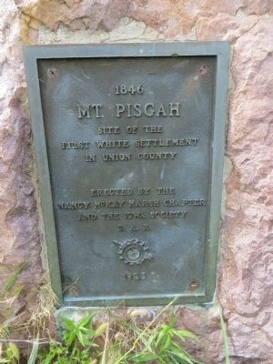 Mt. Pisgah Marker image. Click for full size.