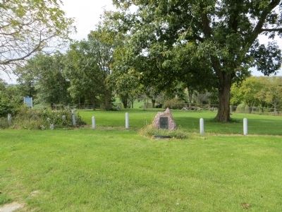 Mt. Pisgah Marker. Click for full size. Mt. Pisgah Marker image. Click for full size.