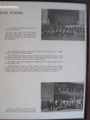 Historical Photograph of the Stafford Training School image. Click for full size.