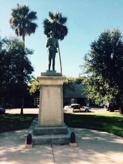 Putnam County Confederate Memorial (rear) image. Click for full size.