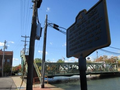 Erie Canal 1825 Marker image. Click for full size.