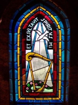 Assumption Chapel Stained Glass Window image. Click for full size.