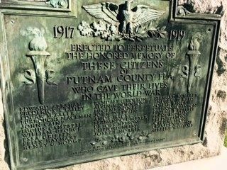 Putnam County WW I Memorial image. Click for full size.