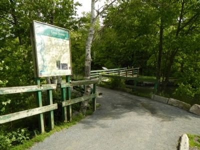 Historic Shubenacadie Canal System Marker. Click for full size. Historic Shubenacadie Canal System Marker image. Click for full size.