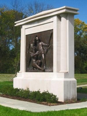 Undaunted in Battle Monument. Click for full size. Undaunted in Battle Monument image. Click for full size.