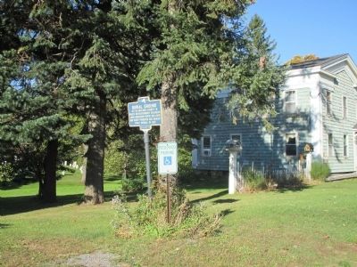 Burial Ground Marker - Eastward. Click for full size. Burial Ground Marker - Eastward image. Click for full size.