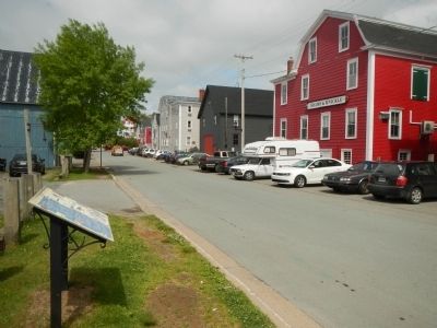 Lunenburg’s Shipbuilding Tradition Marker. Click for full size. Lunenburg’s Shipbuilding Tradition Marker image. Click for full size.