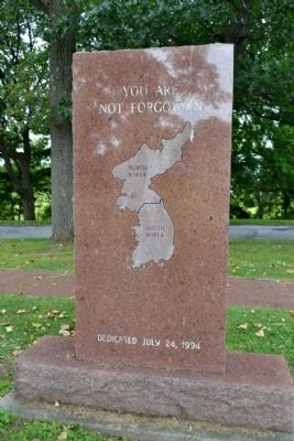 La Porte Korean War Memorial. Click for full size. La Porte Korean War Memorial image. Click for full size.