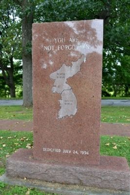 La Porte Korean War Memorial image. Click for full size.