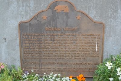 Round Valley Marker image. Click for full size.