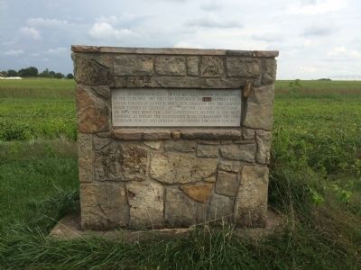 The Battles of Newtonia Commemoration Marker. Click for full size. The Battles of Newtonia Commemoration Marker image. Click for full size.