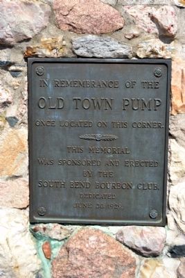 Old Town Pump Marker image. Click for full size.