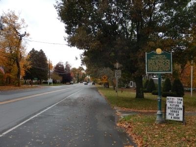 Wideview of "Vermont's First College" Marker image. Click for full size.