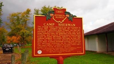 Camp Sherman Marker image. Click for full size.