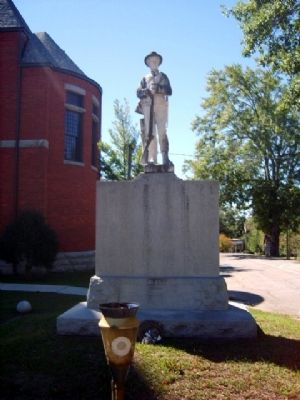 Oglethorpe County Confederate Monument Marker. Click for full size. Oglethorpe County Confederate Monument Marker image. Click for full size.