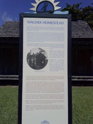 Wagner Homestead Marker image. Click for full size.