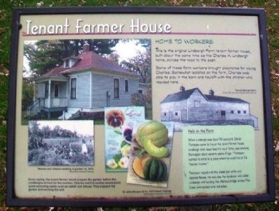 Tenant Farmer House Marker. Click for full size. Tenant Farmer House Marker image. Click for full size.