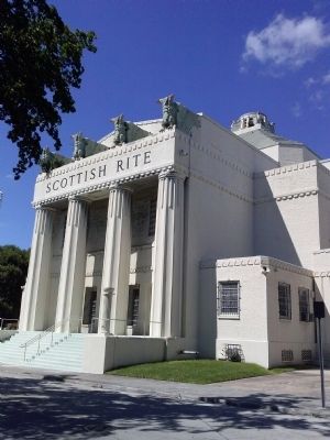 Scottish Rite Temple. Click for full size. Scottish Rite Temple image. Click for full size.