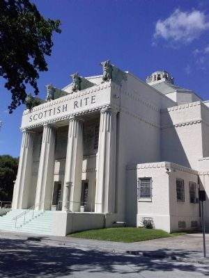 Scottish Rite Temple image. Click for full size.
