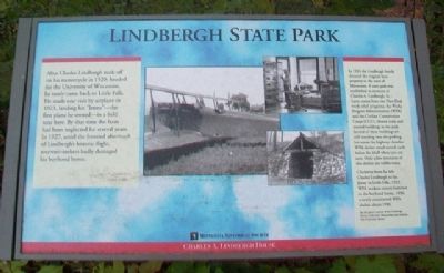 Lindbergh State Park Marker. Click for full size. Lindbergh State Park Marker image. Click for full size.
