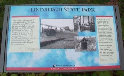Lindbergh State Park Marker image. Click for full size.
