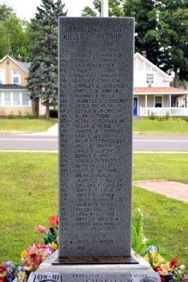 La Porte Viet Nam Memorial. Click for full size. La Porte Viet Nam Memorial image. Click for full size.
