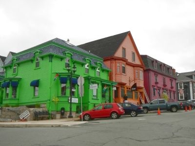 Lunenburg's colorful buildings image. Click for full size.