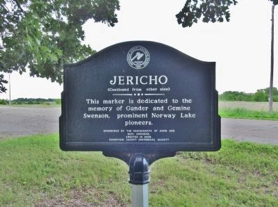 Jericho Marker. Click for full size. Jericho Marker image. Click for full size.