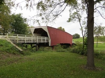 Cedar Covered Bridge image. Click for full size.